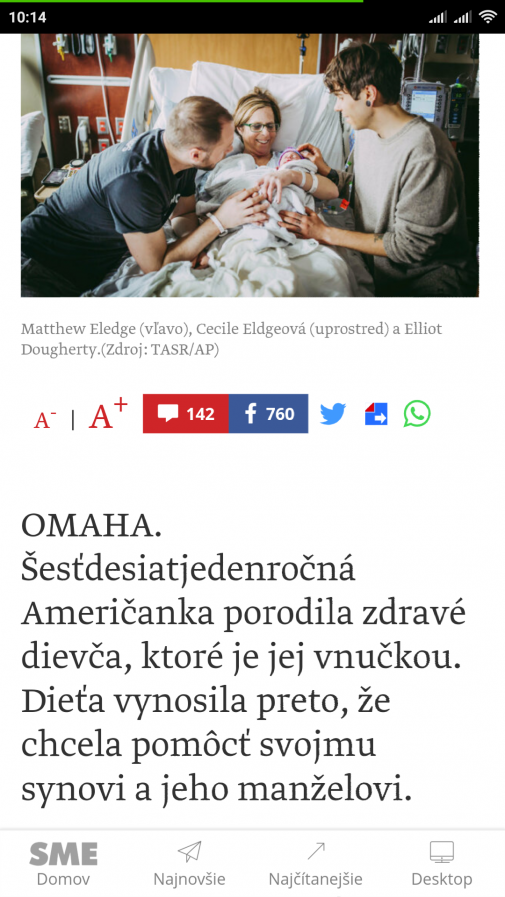 Sme prosto pozadu.