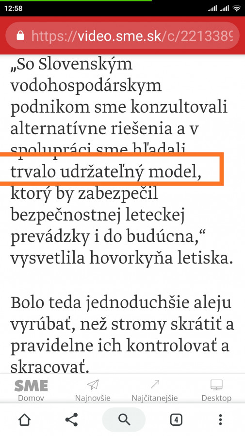 Trvalo udrzatelny model!
